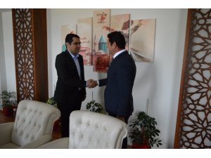 Hüyük'te bayramlaşma programı yapıldı