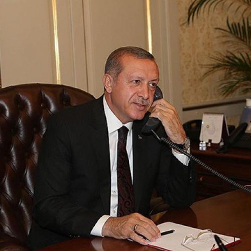 Cumhurbaşkanı Erdoğan, Putin'le telefonda görüştü
