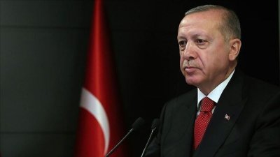 Cumhurbaşkanı Erdoğan, şehit Teğmen Bahadır'ın ailesine başsağlığı mesajı