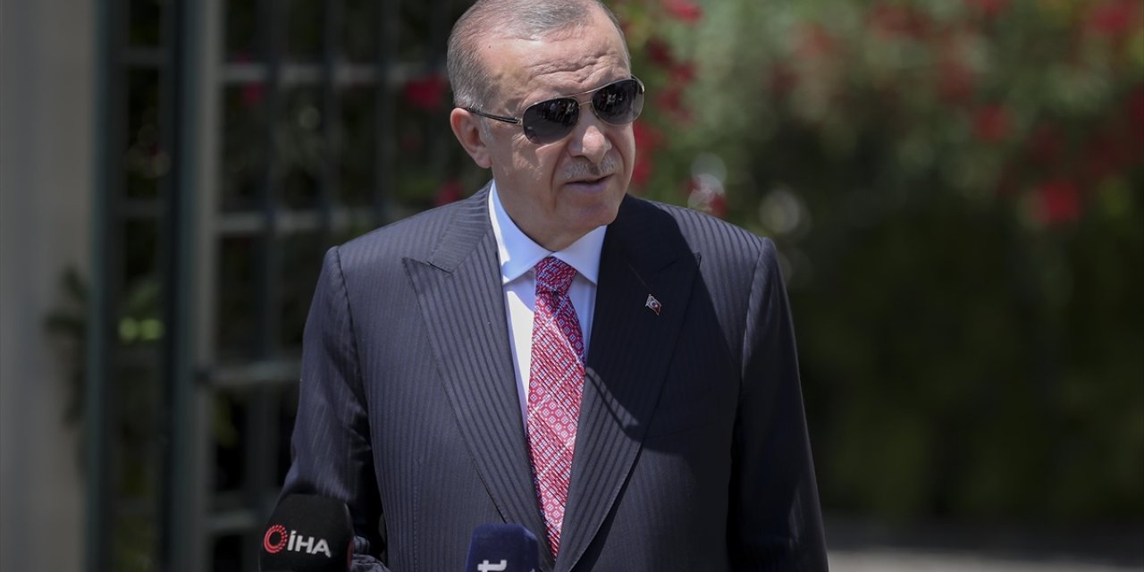 Cumhurbaşkanı Erdoğan: (İsveç-Finlandiya'nın NATO üyeliği) Bu bir davet sürecidir