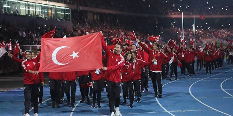 Türkiye, Akdeniz Oyunları'nın 7'nci Gününde 24 Madalyayla Rekor Kırdı