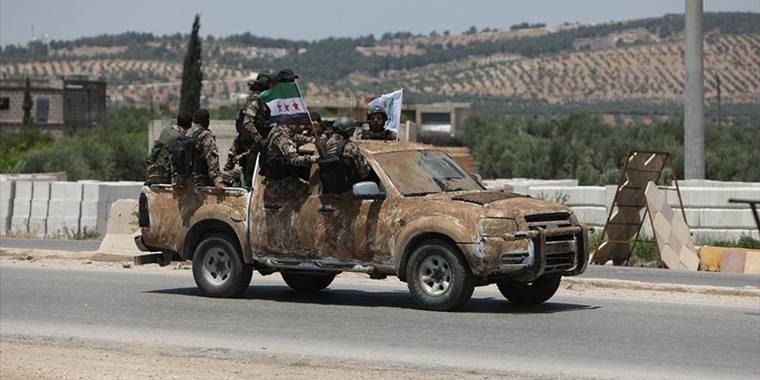 Smo, Ypg/pkk’lı Teröristlerin İşgalindeki Tel Rıfat Cephe Hattına Takviye Gönderdi