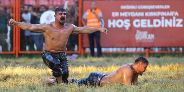 Kırkpınar Yağlı Güreşleri'nde Cengizhan Şimşek başpehlivan oldu