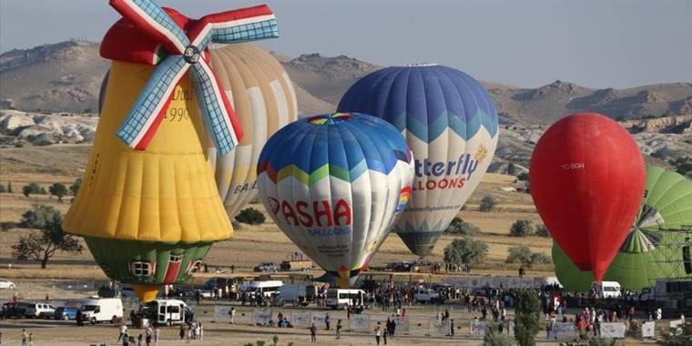 Kapadokya'da BALONFEST heyecanı başladı