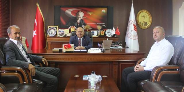 Zara Ziraat Odası Başkanı Şimşek'ten İl Tarım ve Orman Müdürü Yıldız'a ziyaret