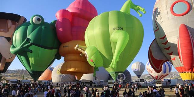 Kapadokya semalarında "BALONFEST 2022" şöleni