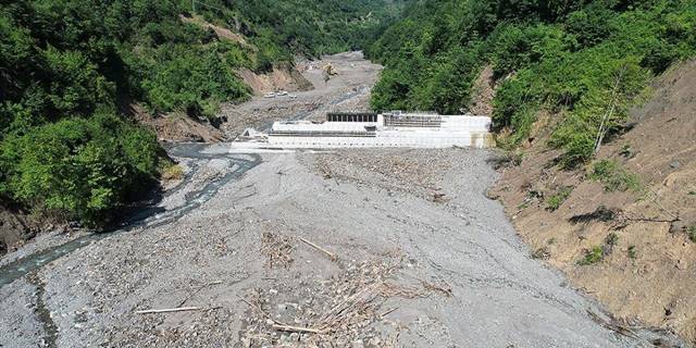 Çay yatağının genişletilmesi Bozkurt'u felaketten korudu