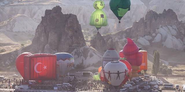 Kapadokya semalarında 'BALONFEST 2022' şöleni