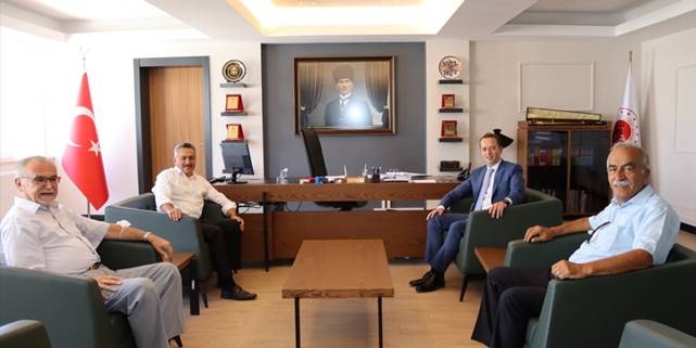 Başkan Mehmet Tutal'dan, Seydişehir Cumhuriyet Başsavcısı Özkubat'a hayırlı olsun ziyareti