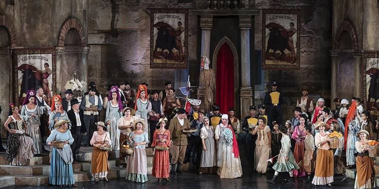 Opera festivali yarın "Carmen"i sanatseverlerle buluşturacak