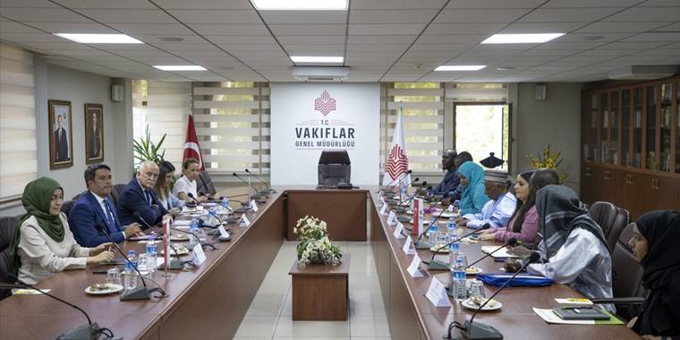 Nijer Vakıflar Yüksek İdaresi heyeti, Vakıflar Genel Müdürlüğünü ziyaret etti