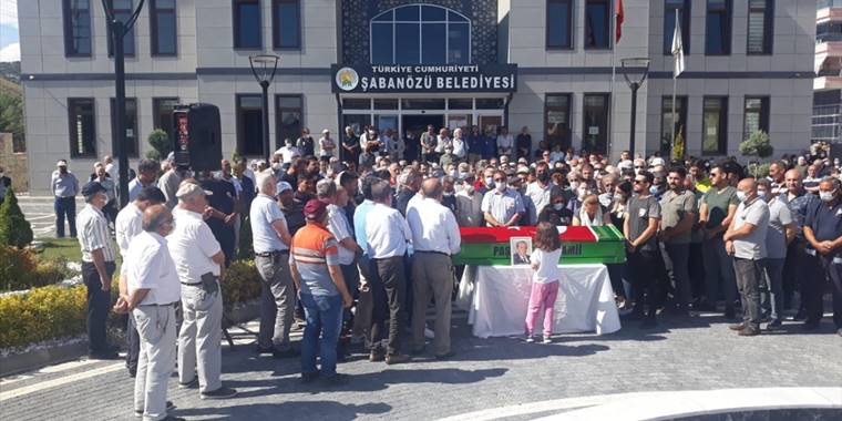 Eski Şabanözü Belediye Başkanı Ahmet Alpay son yolculuğuna uğurlandı