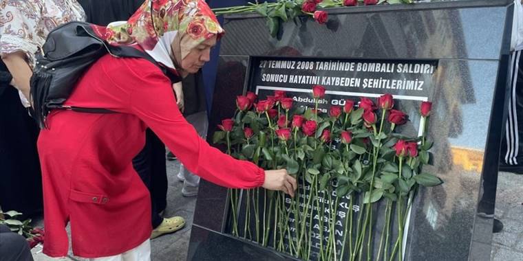 Güngören'de 2008'deki terör saldırısında hayatını kaybedenler anıldı