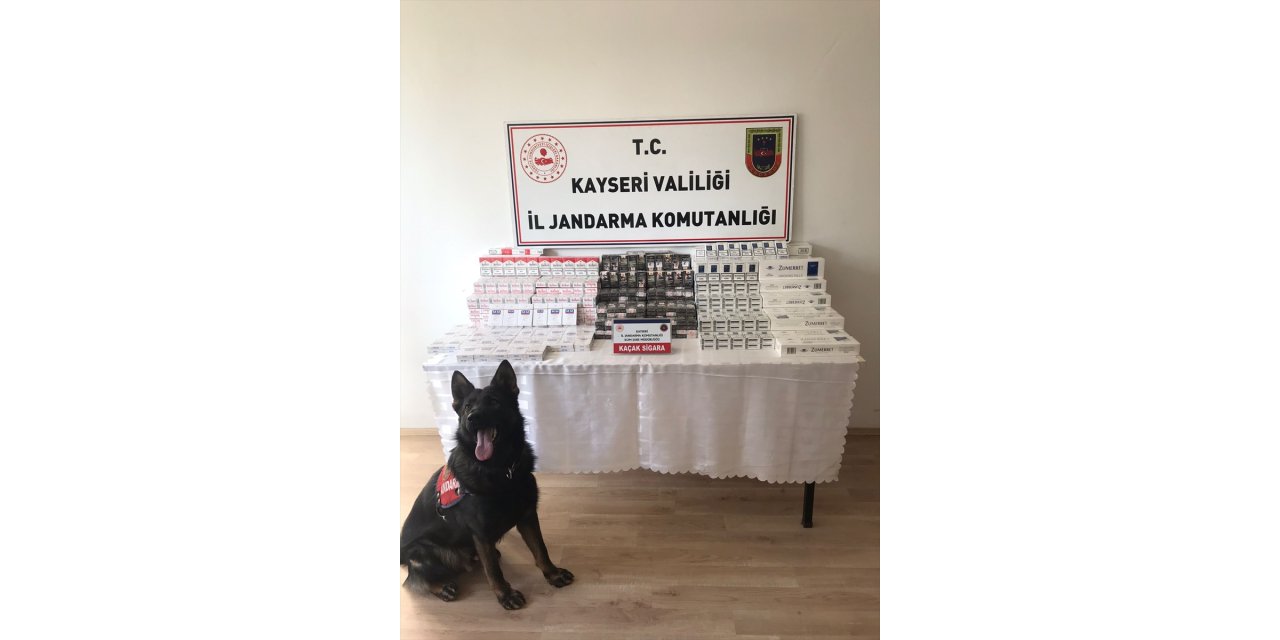 Kayseri'de kaçak sigara operasyonunda 1 şüpheli yakalandı
