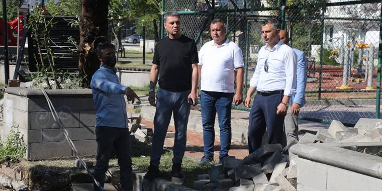 Gölbaşı'nda bisiklet ve yürüyüş yolu projeleri devam ediyor