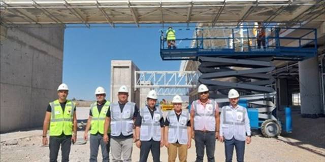 AK Parti Kayseri Milletvekili Tamer, havalimanında incelemelerde bulundu