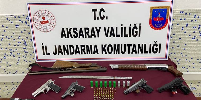 Aksaray'da jandarmadan asayiş uygulaması