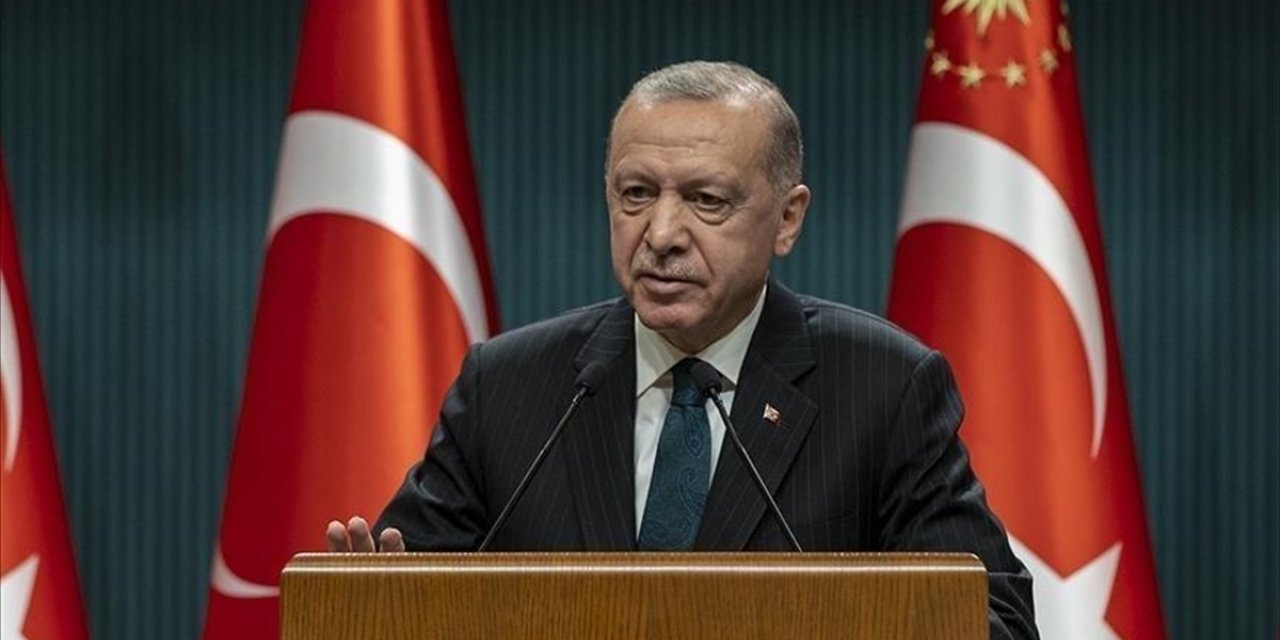 Cumhurbaşkanı Erdoğan'dan şehit Astsubay Şimşek'in ailesine başsağlığı mesajı