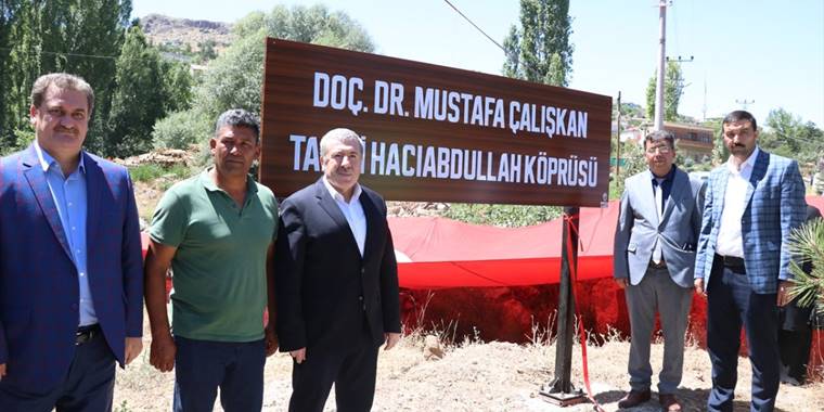 Emniyet Genel Müdür Yardımcısı Çalışkan'ın ismi Niğde'de köprü ve mahalleye verildi