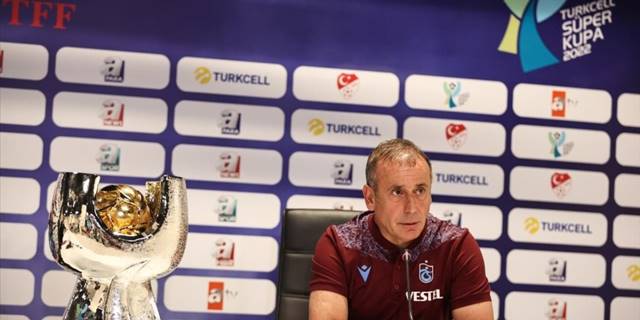 Trabzonspor Teknik Direktörü Avcı: 'Turkcell Süper Kupa' yeni bir hikaye yazabilmek adına çok değerli bir müsabaka