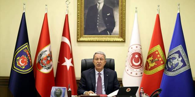 Milli Savunma Bakanı Akar, Ukraynalı bakanlar ile "tahıl sevkiyatı" hazırlıklarını görüştü