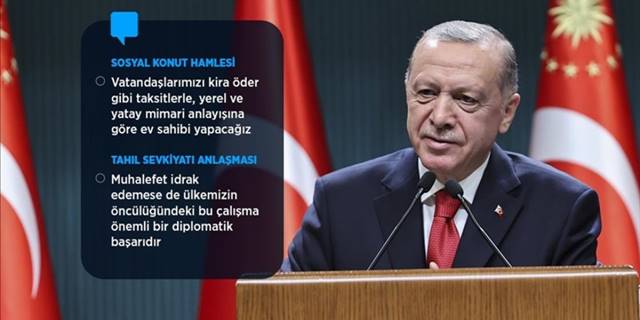 Cumhurbaşkanı Erdoğan: Cumhuriyet tarihinin en büyük sosyal konut hamlesini başlatıyoruz