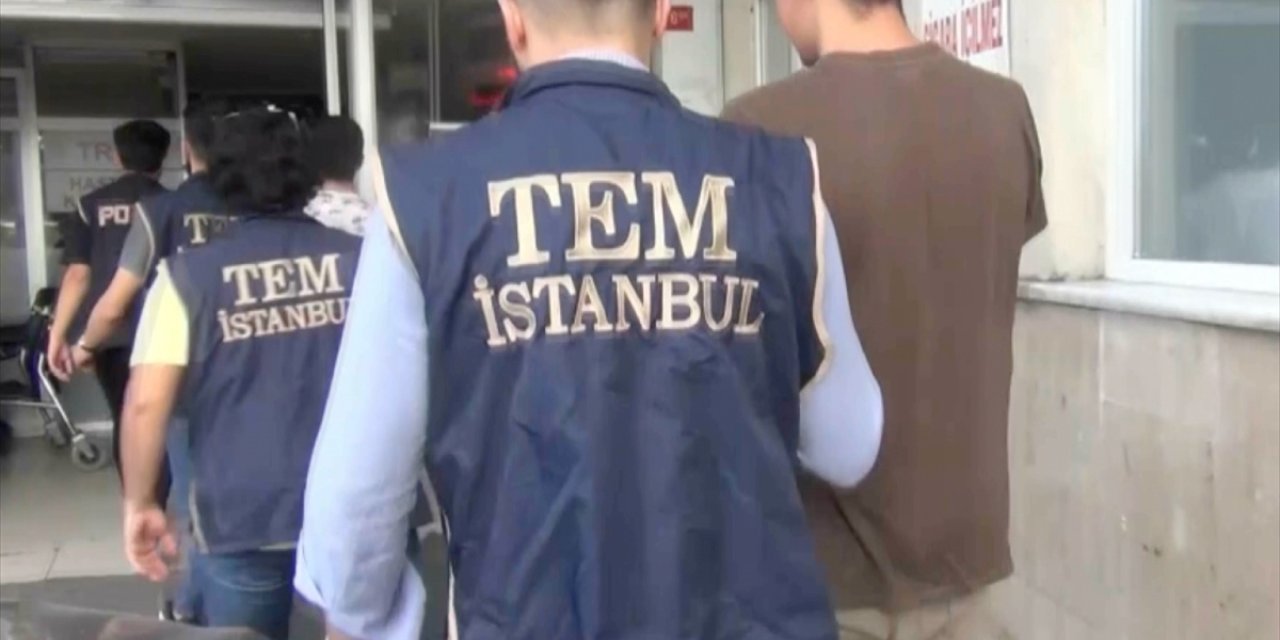 İstanbul merkezli terör operasyonunda yakalanan 12 şüpheliden 5'i tutuklandı