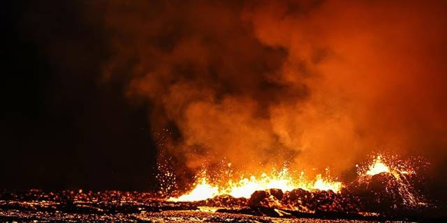 İzlanda'daki volkanik patlamanın etkileri sürüyor