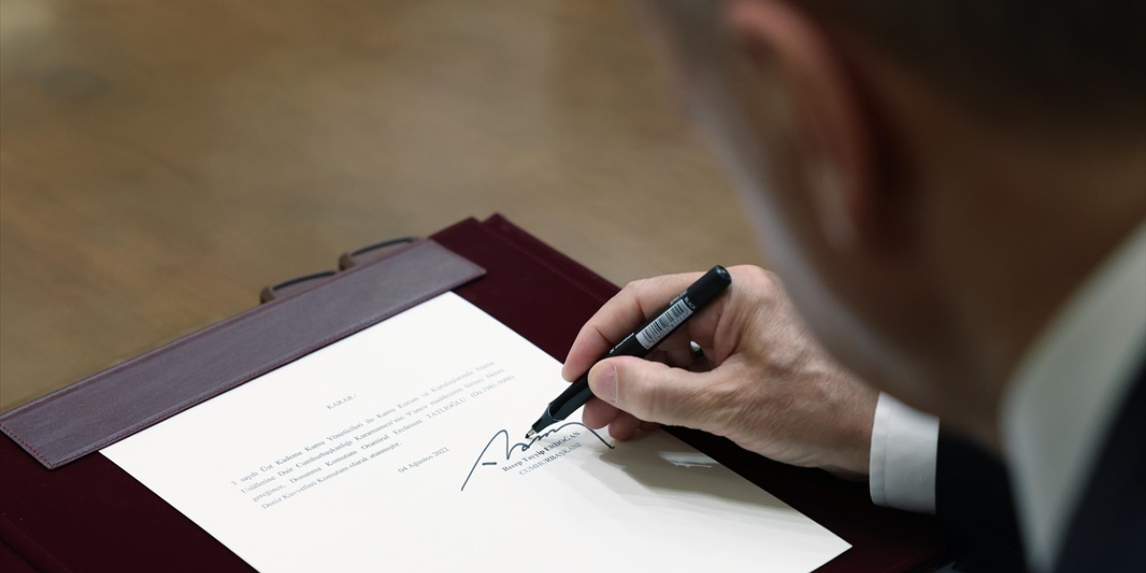 Cumhurbaşkanı Erdoğan Yüksek Askeri Şura kararlarını onayladı