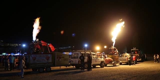 3. Kapadokya/Ürgüp Balon Festivali konser etkinlikleri ile sürüyor