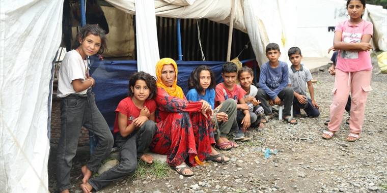 Ordu'da mevsimlik tarım işçileri fındık hasadını bekliyor