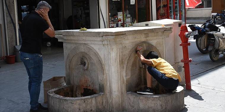 Sıcak havanın etkili olduğu Güneydoğu'da Cizre dün 47,4 dereceyi gördü