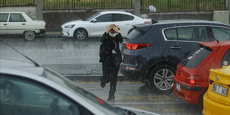 İç Ege ve Göller Yöresi için gök gürültülü sağanak uyarısı
