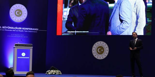 Cumhurbaşkanlığı İletişim Başkanı Altun, 13. Büyükelçiler Konferansı'nda konuştu: