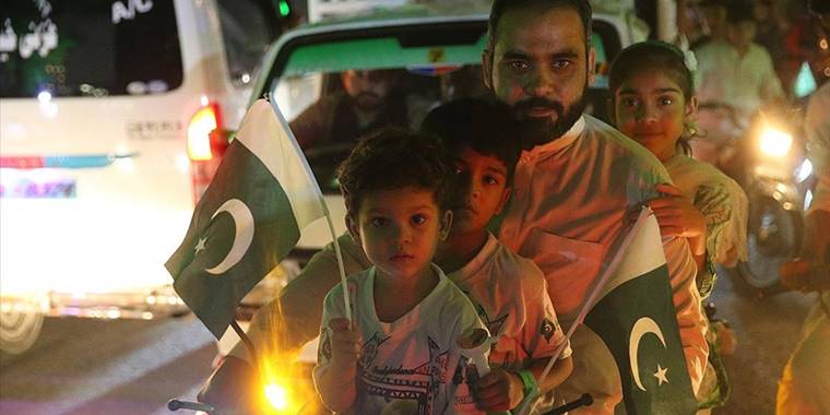 Pakistan bağımsızlığının 75'inci yılını kutluyor