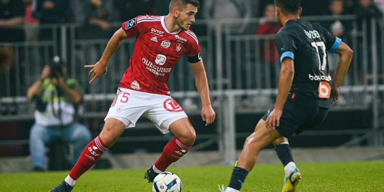 Olimpik Marsilya, Brest ile 1-1 berabere kaldı