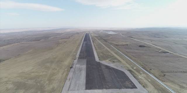 Yozgat Havalimanı'nda altyapı çalışmalarının yüzde 90'ı tamamlandı