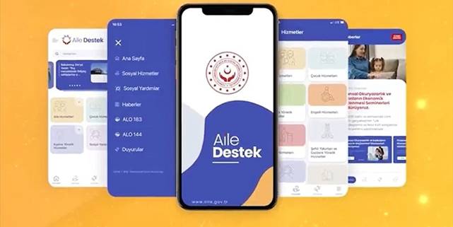 Aile Destek mobil uygulamasını 6 ayda 38 bin kişi kullandı