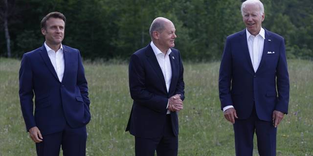 Almanya Başbakanı Scholz, ABD, Fransa ve İngiltere liderleriyle uluslararası konuları görüştü