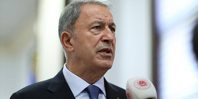 Bakan Akar: Ülkemizin güvenliği için uluslararası hukuk açısından operasyon yapmak Türkiye'nin en doğal hakkı