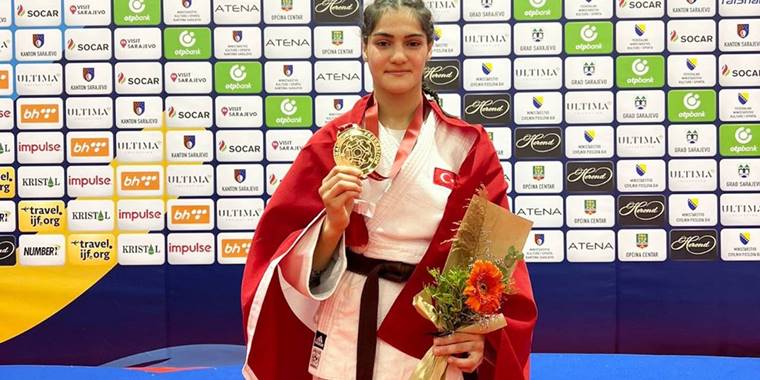 Ümitler Dünya Judo Şampiyonası'nda altın madalya kazandı