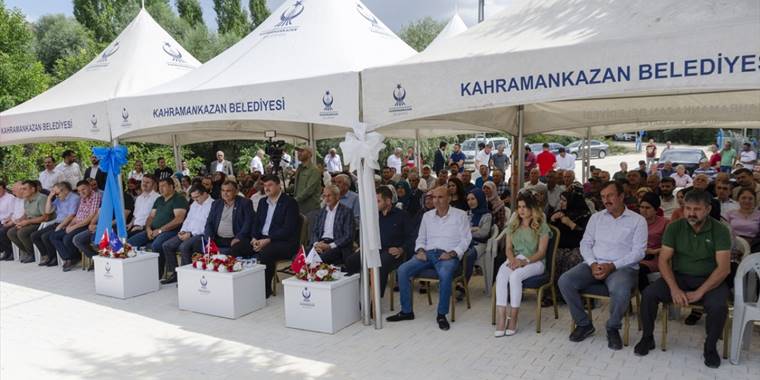 Kahramankazan'da imam evi törenle hizmete girdi