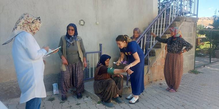 Beyşehir'de mobil sağlık taraması