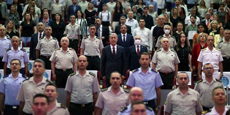 Milli Savunma Bakanı Akar, TSK rütbe terfi töreninde konuştu: