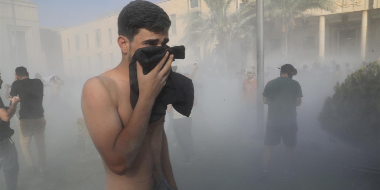 Bağdat Yeşil Bölge’ye havan topu düştü