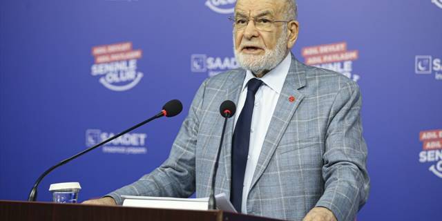Karamollaoğlu: "Yeni iktidarın en güçlü aktörlerinden birisi Saadet Partimiz olacaktır"