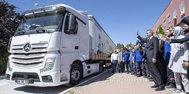 Evde eğitim alan özel eğitim öğrencileri için hazırlanan materyaller törenle illere uğurlandı