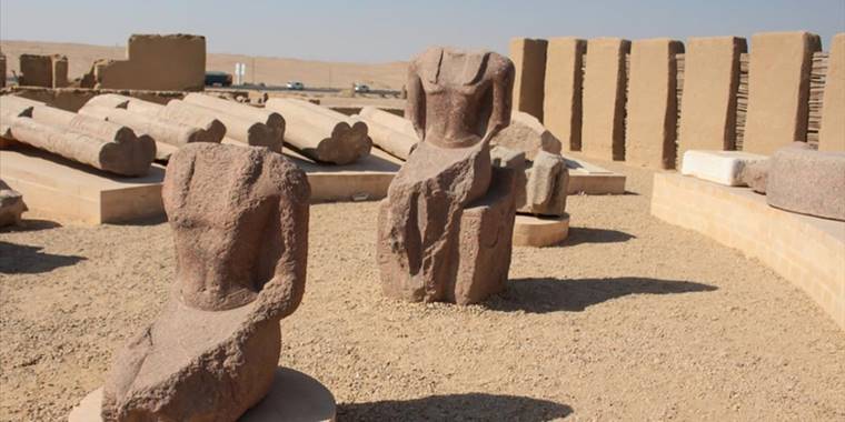 Mısır'da kalıntılarıyla yüzlerce yıl öncesine ışık tutan antik kent: Keranis