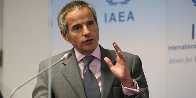 UAEA Başkanı Grossi, Zaporijya Nükleer Santrali'ne yarın gideceklerini söyledi