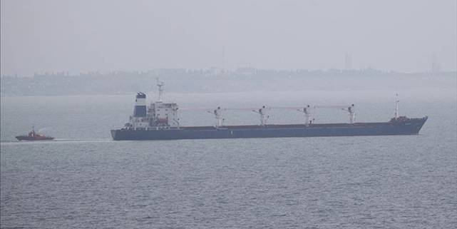 Tahıl sevkiyatı kapsamında Ukrayna'dan 5 gemi daha hareket etti